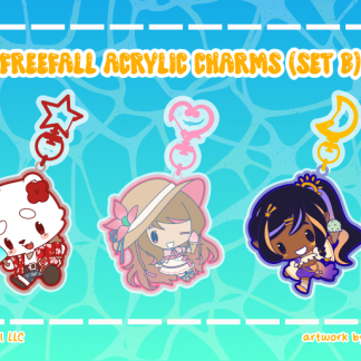 FREEFALL Acrylic Charms (Set B)
