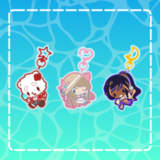 FREEFALL Acrylic Charms (Set B)