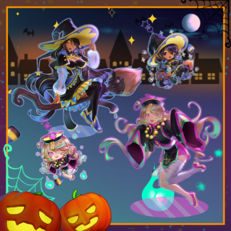 Halloween 2025 Acrylic Charms and Standees